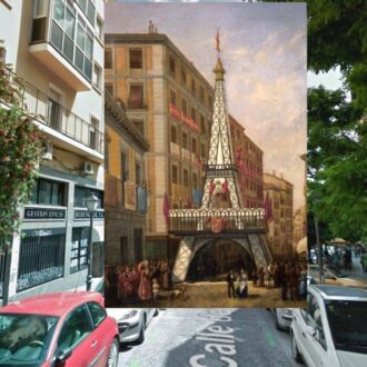 Torre Eiffel. Lavapiés. Madrid
